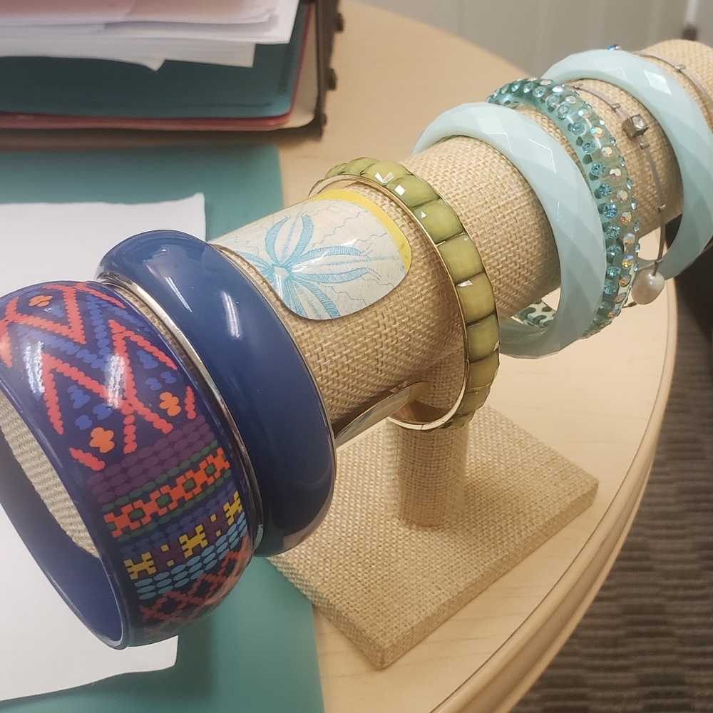 Bracelet Bundle, Bangle Bracelet Bundle, 9 Bracel… - image 5